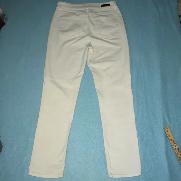 LEE CLASSIC FIT 1889 white vintage 90’s stretchy jeans  size 30 X 28 - Picture 2 of 8